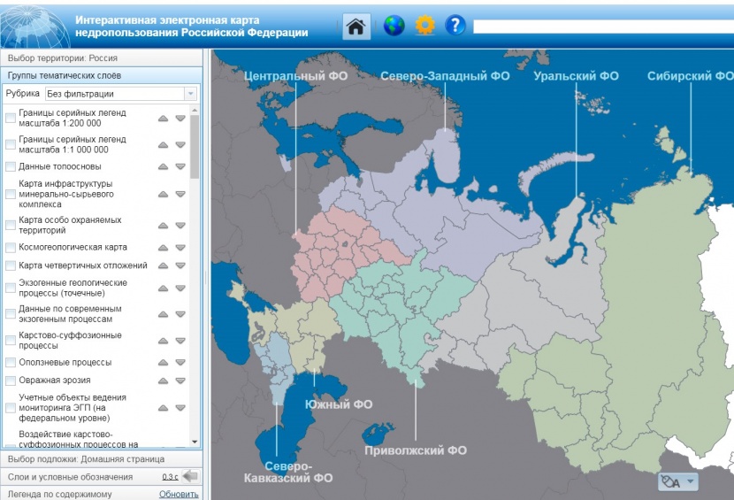 Карта недропользования РФ: источник данных о добыче полезных ископаемых и компаниях-недропользователях 